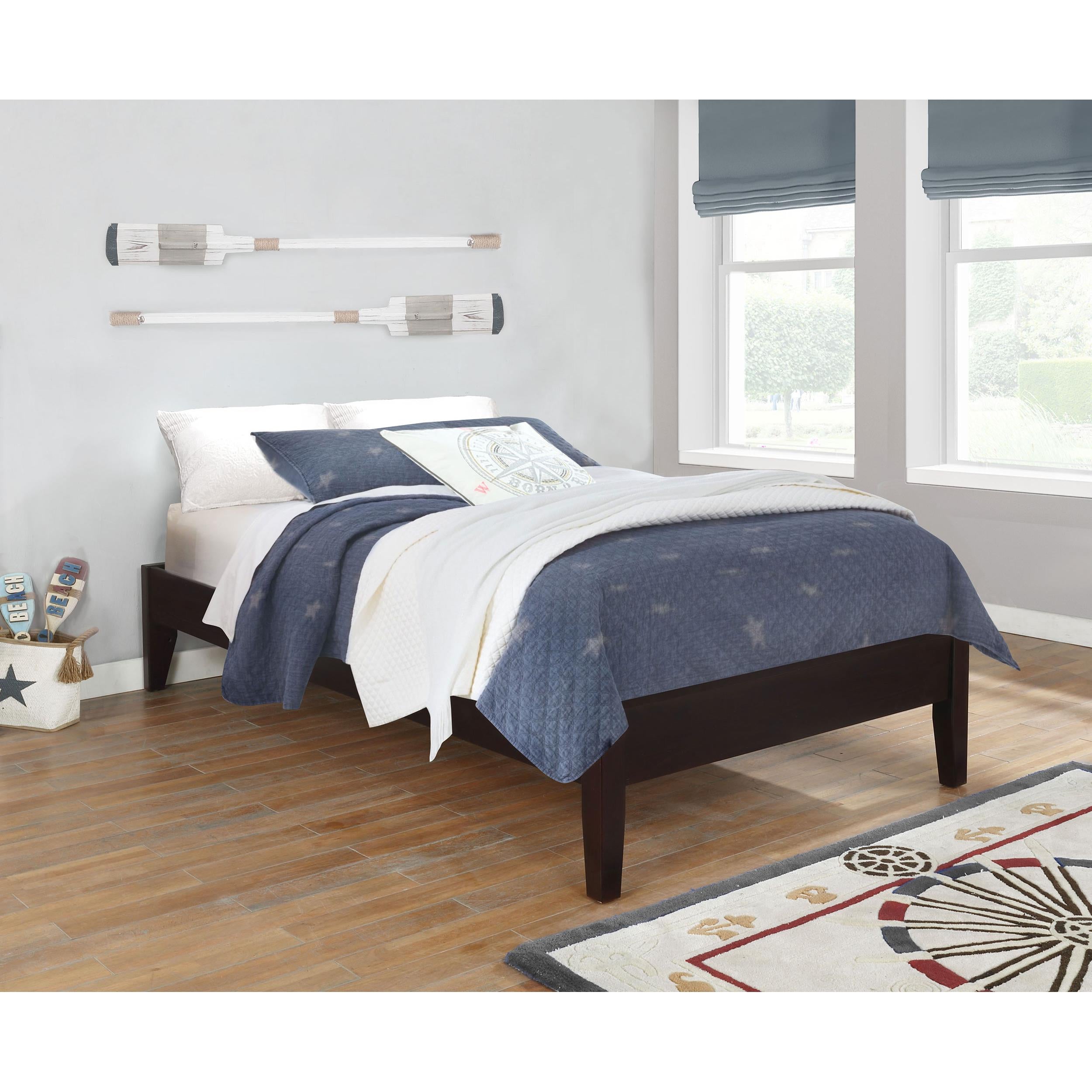  Size_Twin --  Coaster Furniture Hounslow Platform Bed IMAGE 5