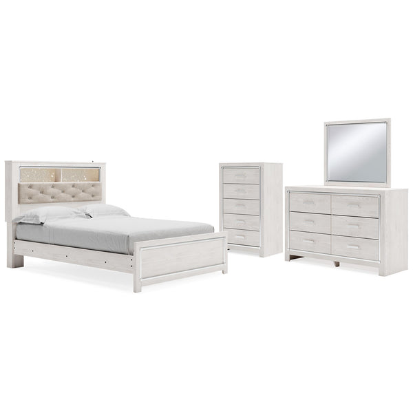 Signature Design by Ashley Altyra B2640B43 6 pc Queen Bookcase Bedroom Set