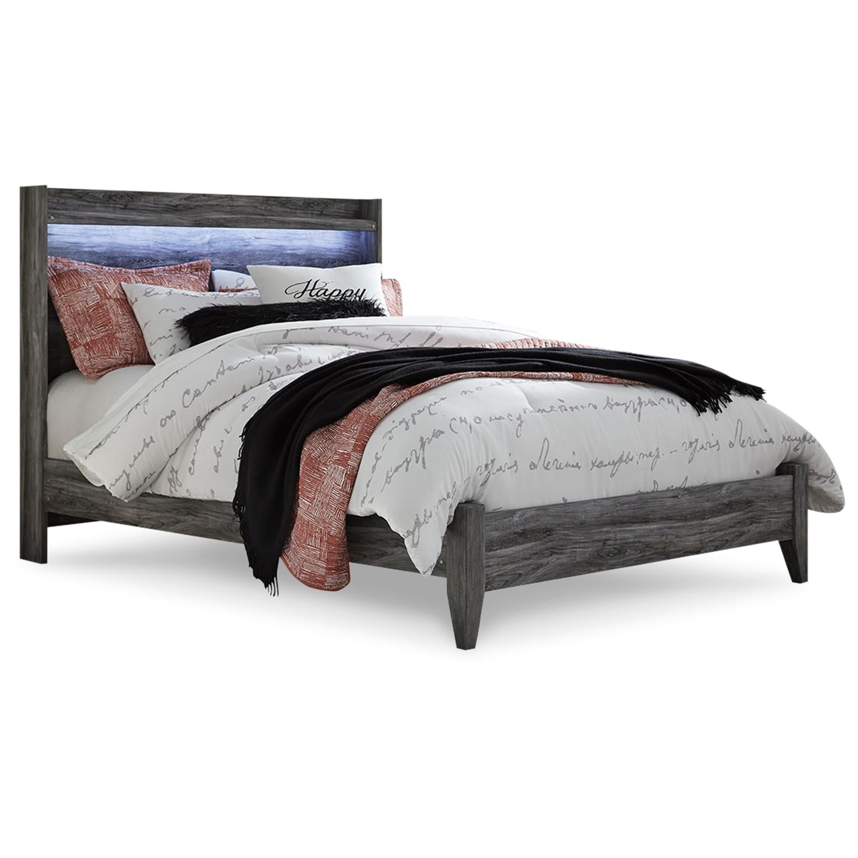  Signature Design by Ashley Baystorm B221B56 6 pc Queen Panel Bedroom Set IMAGE 3