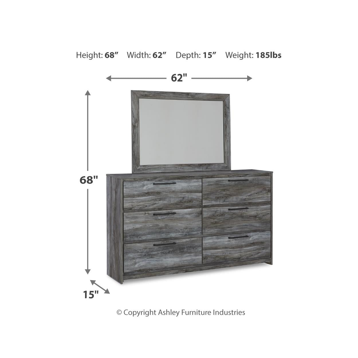  Signature Design by Ashley Baystorm B221B56 6 pc Queen Panel Bedroom Set IMAGE 9
