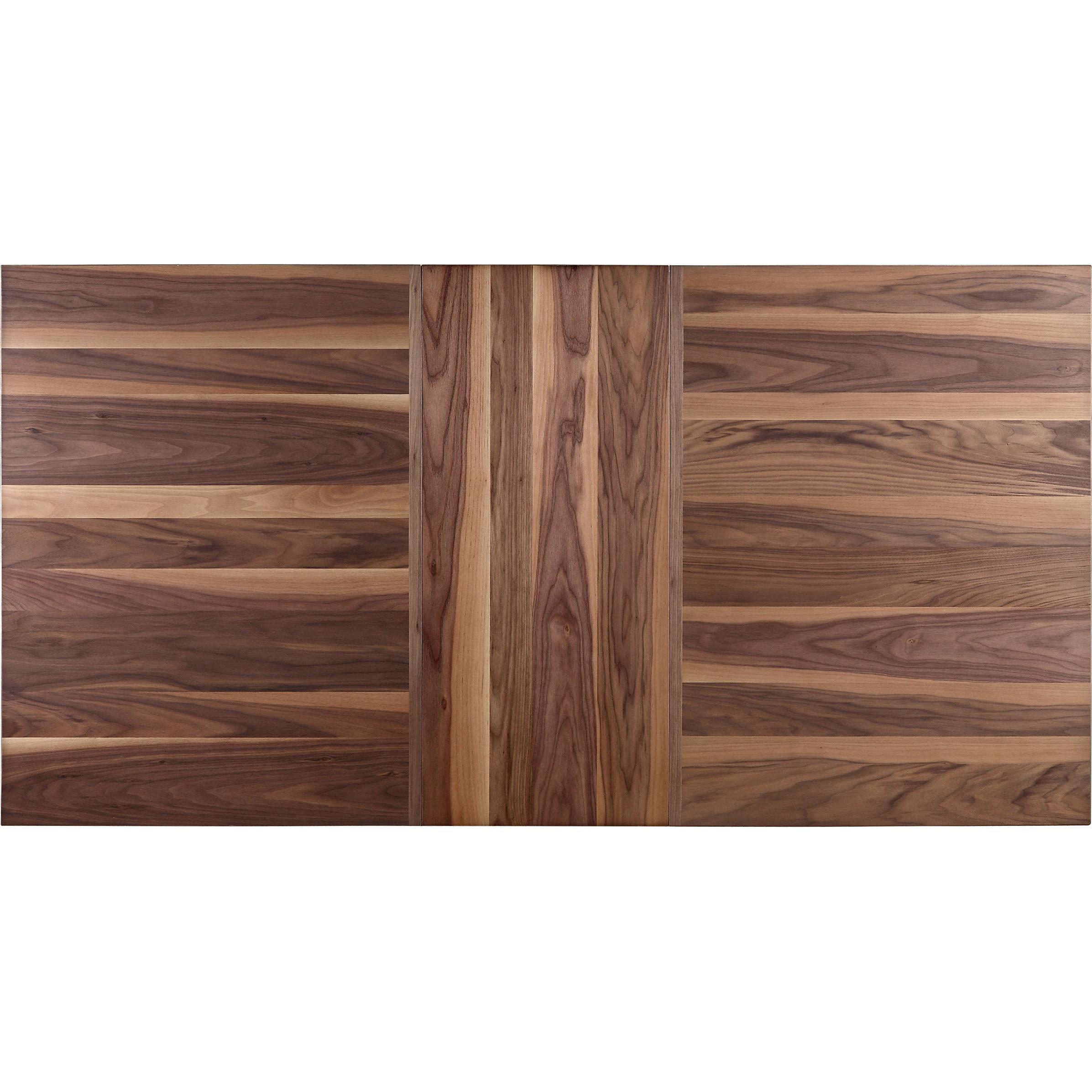  Coaster Furniture Spring Creek 106581 77-inch Extension Dining Table - Natural Walnut IMAGE 2