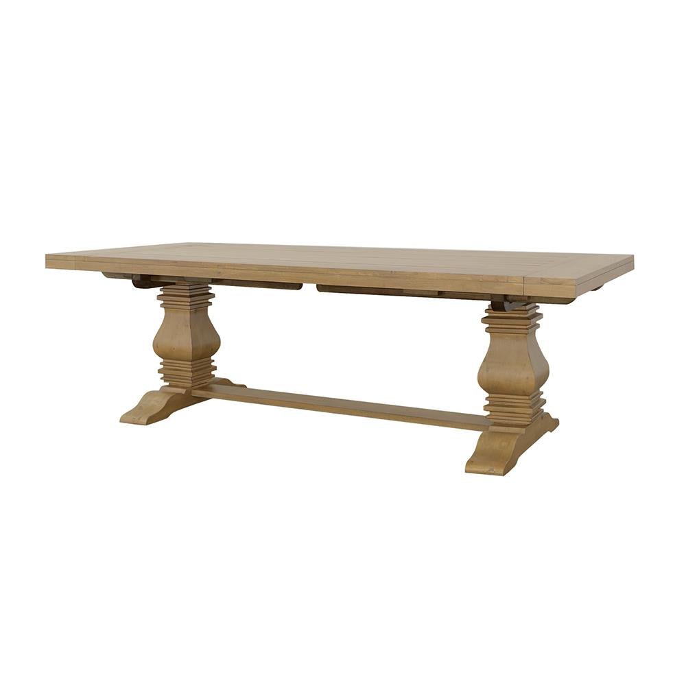  Coaster Furniture Florence 180201 126-inch Extension Dining Table - Rustic Honey IMAGE 5
