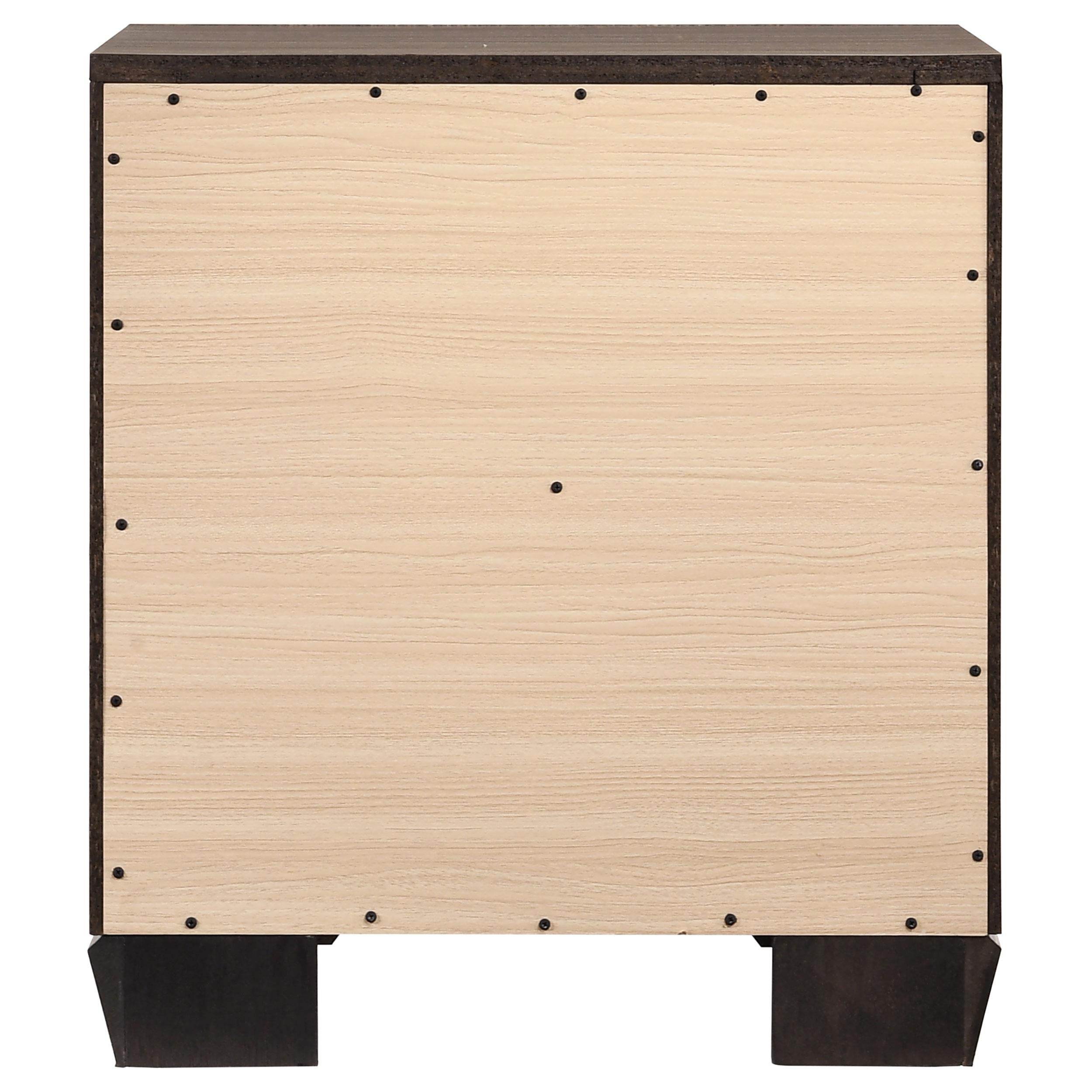 Coaster Furniture Kauffman 204192 2-Drawer Nightstand - Washed Taupe IMAGE 6