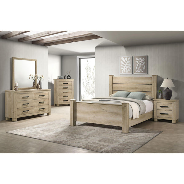 Coaster Furniture Oakglen 225101Q-S5 7 pc Queen Panel Bedroom Set
