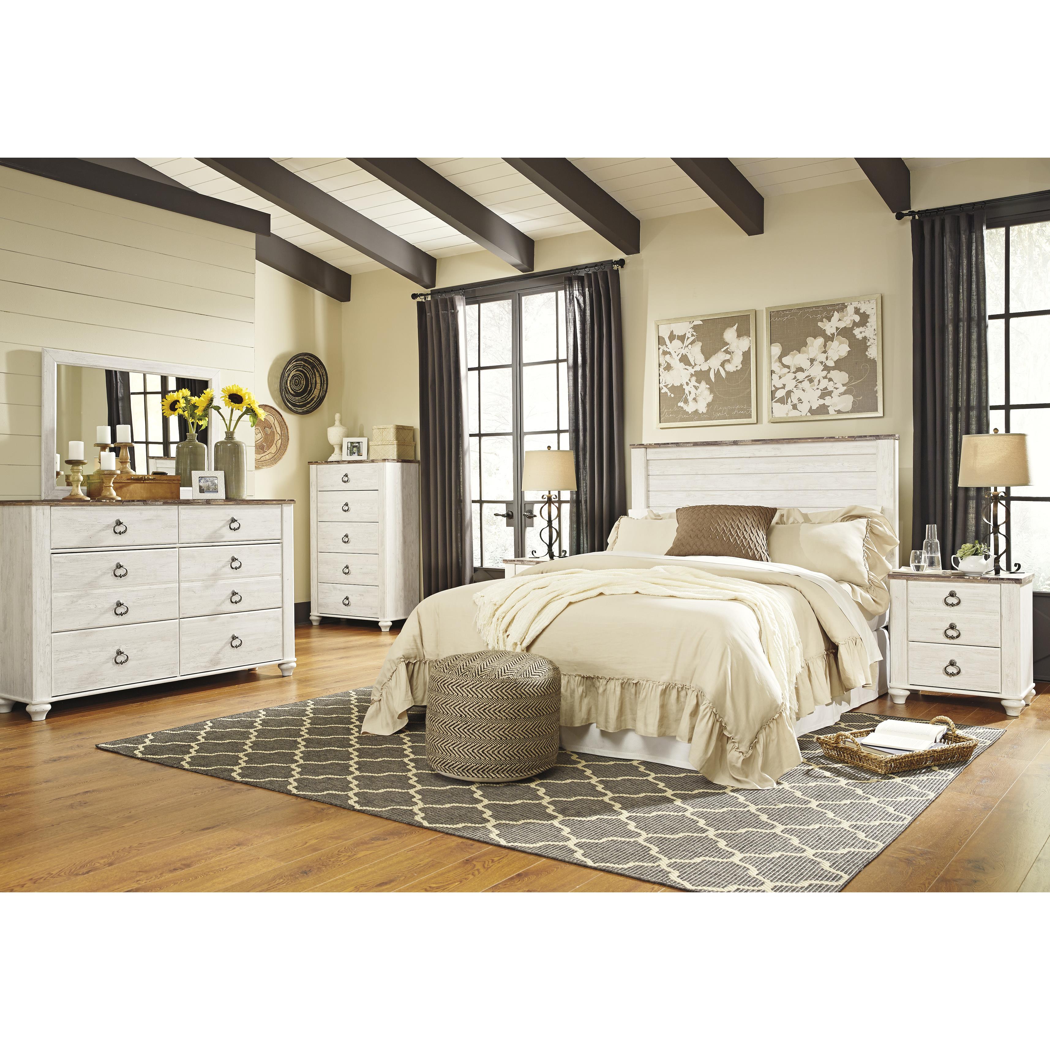  Signature Design by Ashley Willowton Dresser Mirror B267-36 IMAGE 4