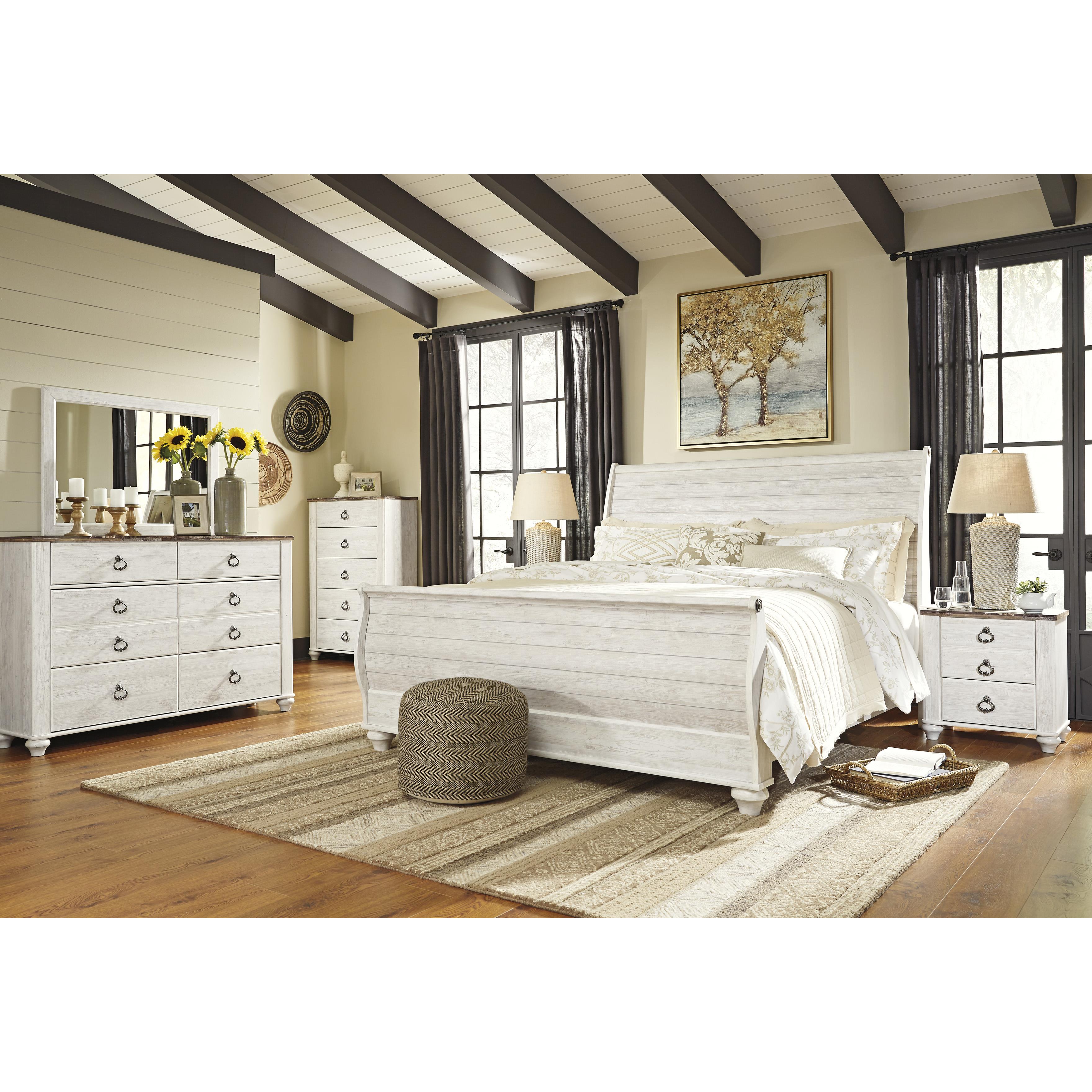  Signature Design by Ashley Willowton 5-Drawer Chest B267-46 IMAGE 5