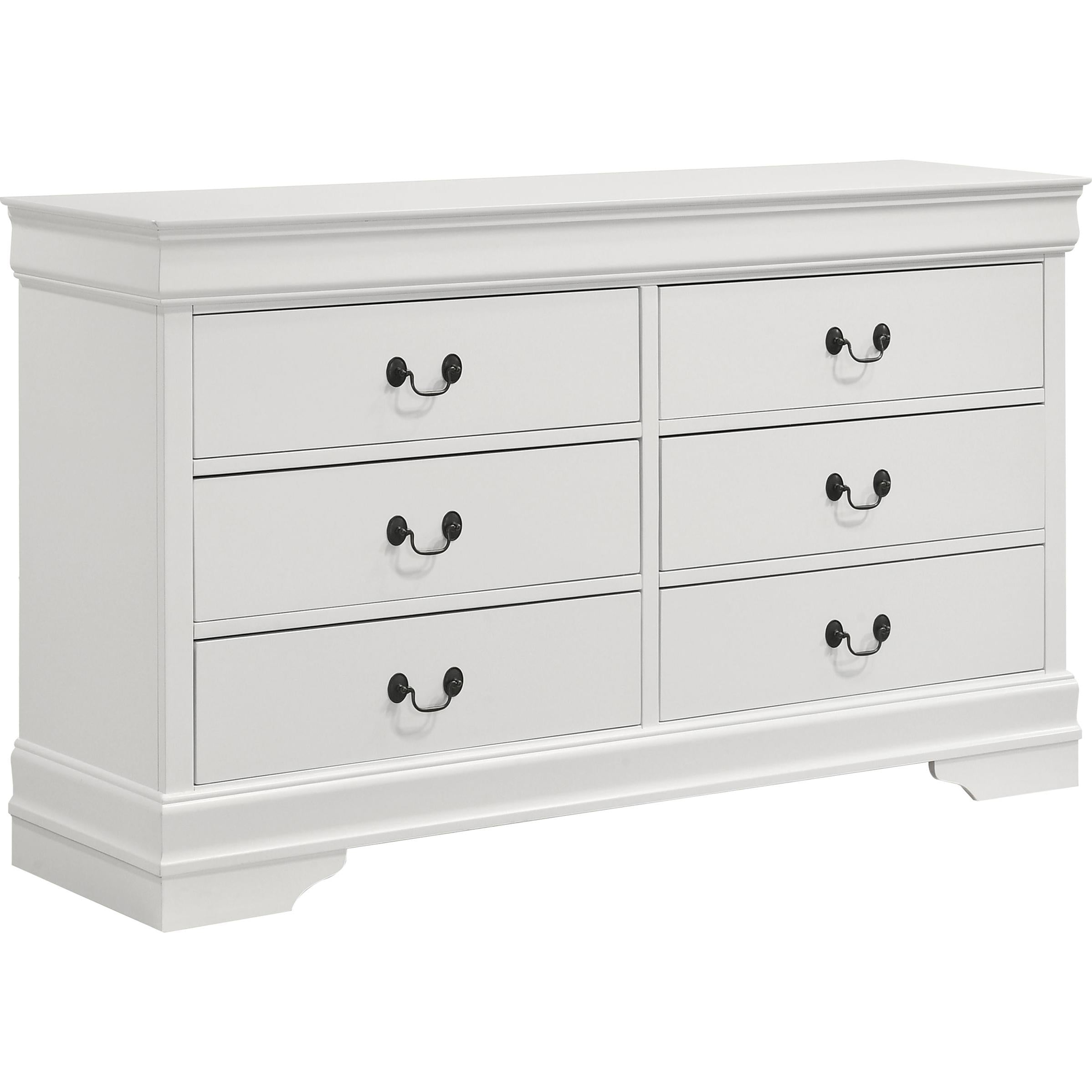  Coaster Furniture Louis Philippe 202441T-S5 7 pc Twin Sleigh Bedroom Set IMAGE 4