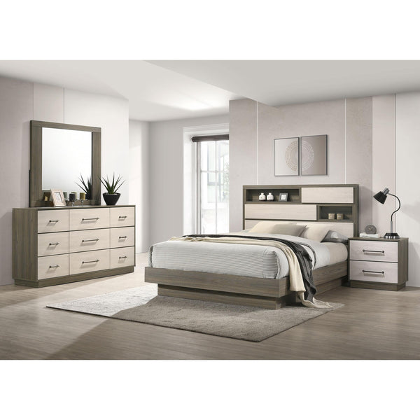 Coaster Furniture Fenwick 224981KE-S4 6 pc King Bookcase Bedroom Set