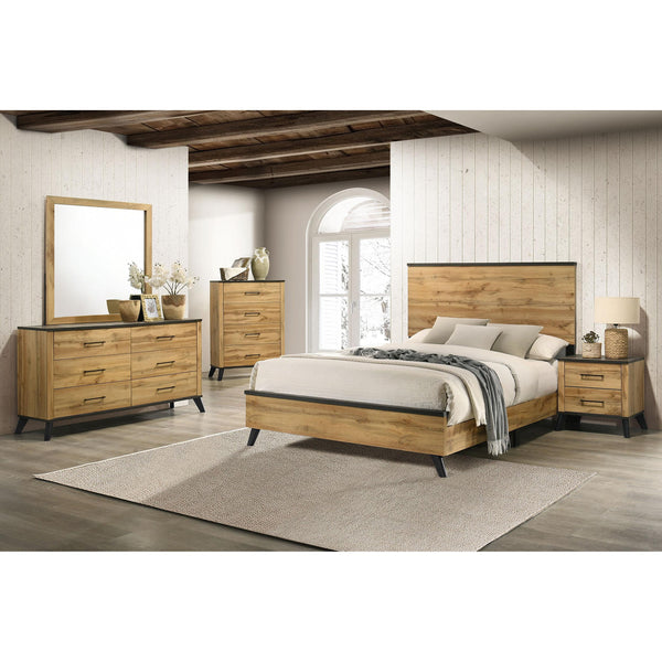 Coaster Furniture Kaywood 225001Q-S5 7 pc Queen Panel Bedroom Set