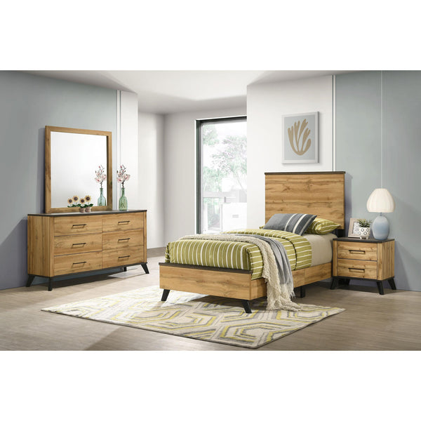 Coaster Furniture Kaywood 225001T-S4 6 pc Twin Panel Bedroom Set