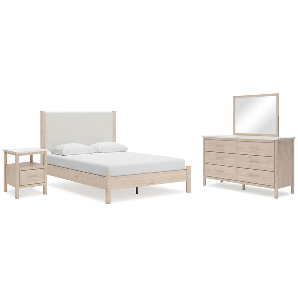 Signature Design by Ashley Cadmori B2615B12 6 pc Queen Panel Bedroom Set