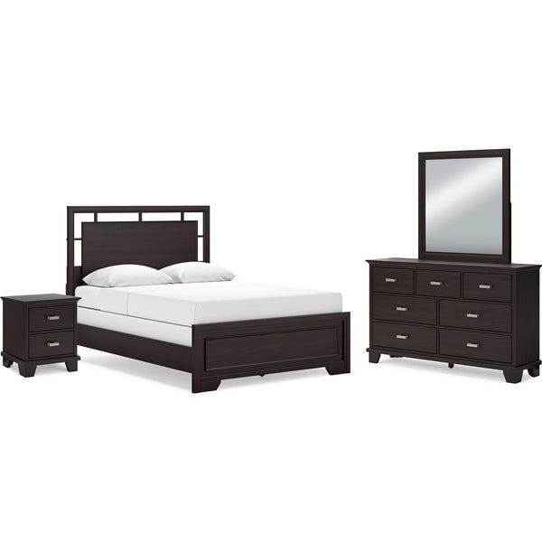 Signature Design by Ashley Covetown B441B12 6 pc Queen Panel Bedroom Set