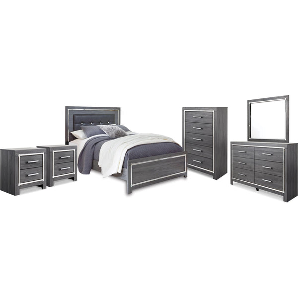 Signature Design by Ashley Lodanna B214B49 8 pc Queen Panel Bedroom Set