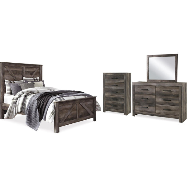 Signature Design by Ashley Wynnlow B440B37 6 pc Queen Panel Bedroom Set