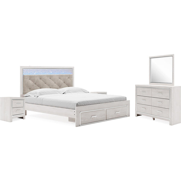 Signature Design by Ashley Altyra B2640B37 8 pc King Panel Bedroom Set