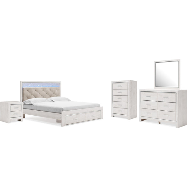 Signature Design by Ashley Altyra B2640B40 7 pc King Panel Bedroom Set
