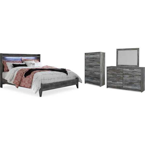 Signature Design by Ashley Baystorm B221B52 6 pc King Panel Bedroom Set
