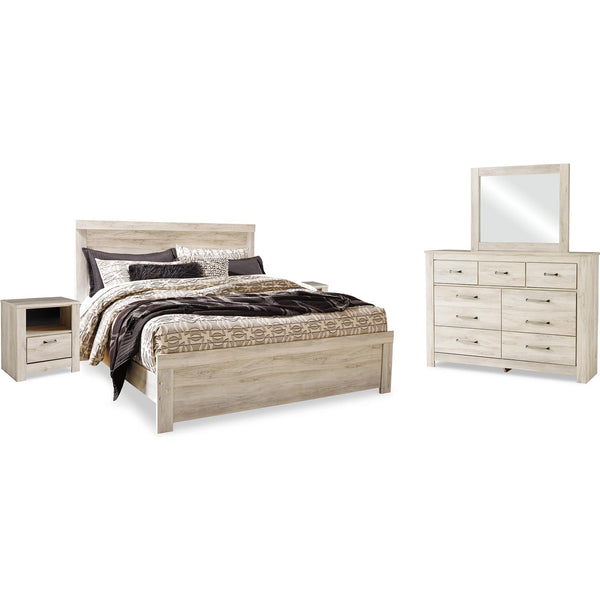 Signature Design by Ashley Bellaby B331B22 7 pc King Panel Bedroom Set