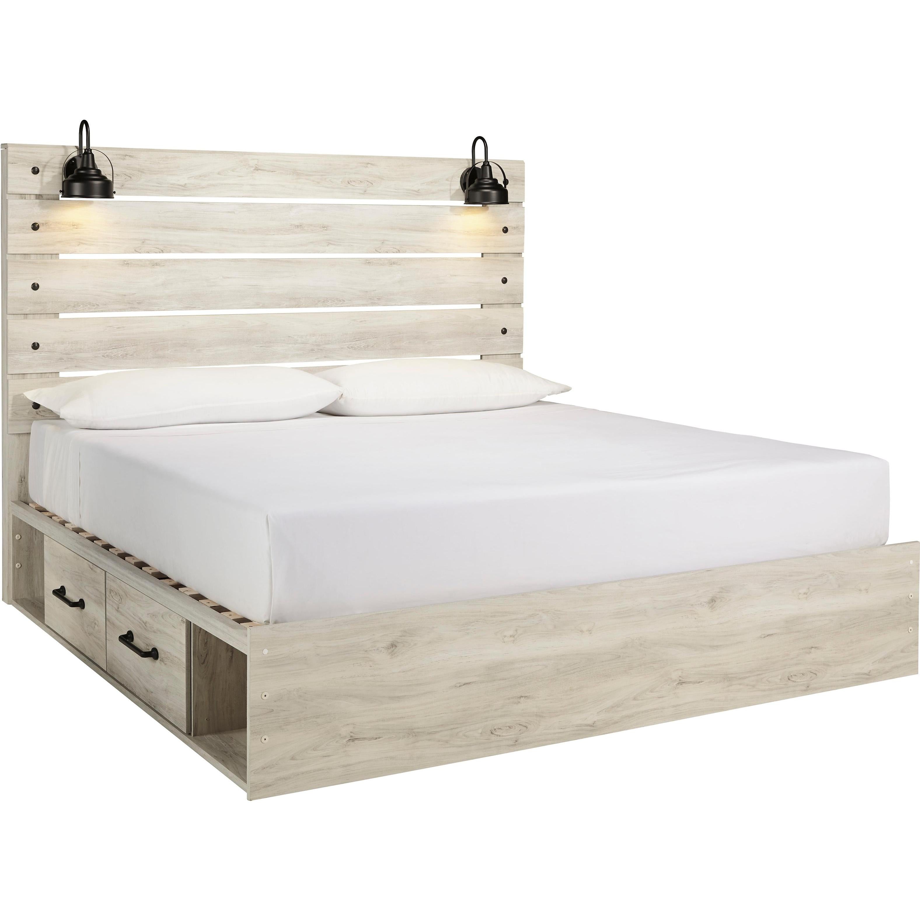  Signature Design by Ashley Cambeck B192B66 6 pc King Storage Panel Bedroom Set IMAGE 2