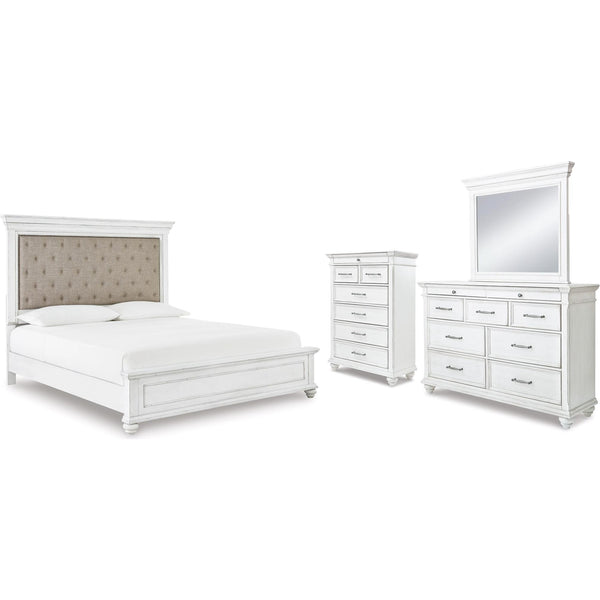Benchcraft Kanwyn B777B23 6 pc California King Panel Bedroom Set