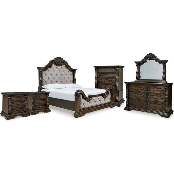 Signature Design by Ashley Maylee B947B13 8 pc King Bedroom Set