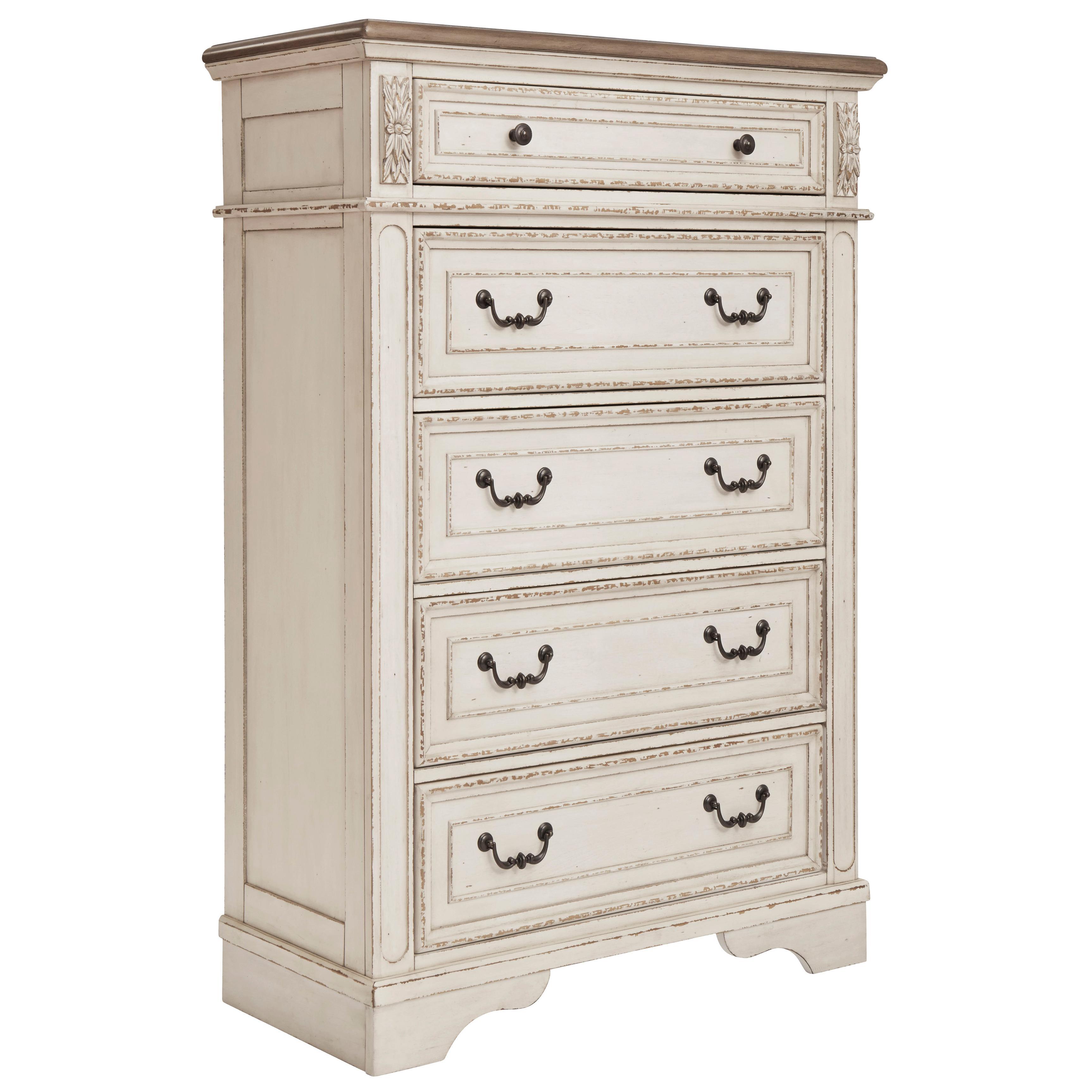 Signature Design by Ashley Realyn B743B68 6 pc King Upholstered Panel Bedroom Set IMAGE 5