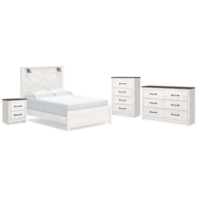 Signature Design by Ashley Gerridan B1190B26 6 pc Queen Panel Bedroom Set