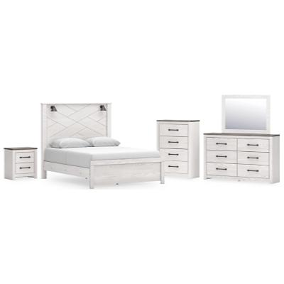 Signature Design by Ashley Gerridan B1190B37 7 pc Queen Panel Bedroom Set