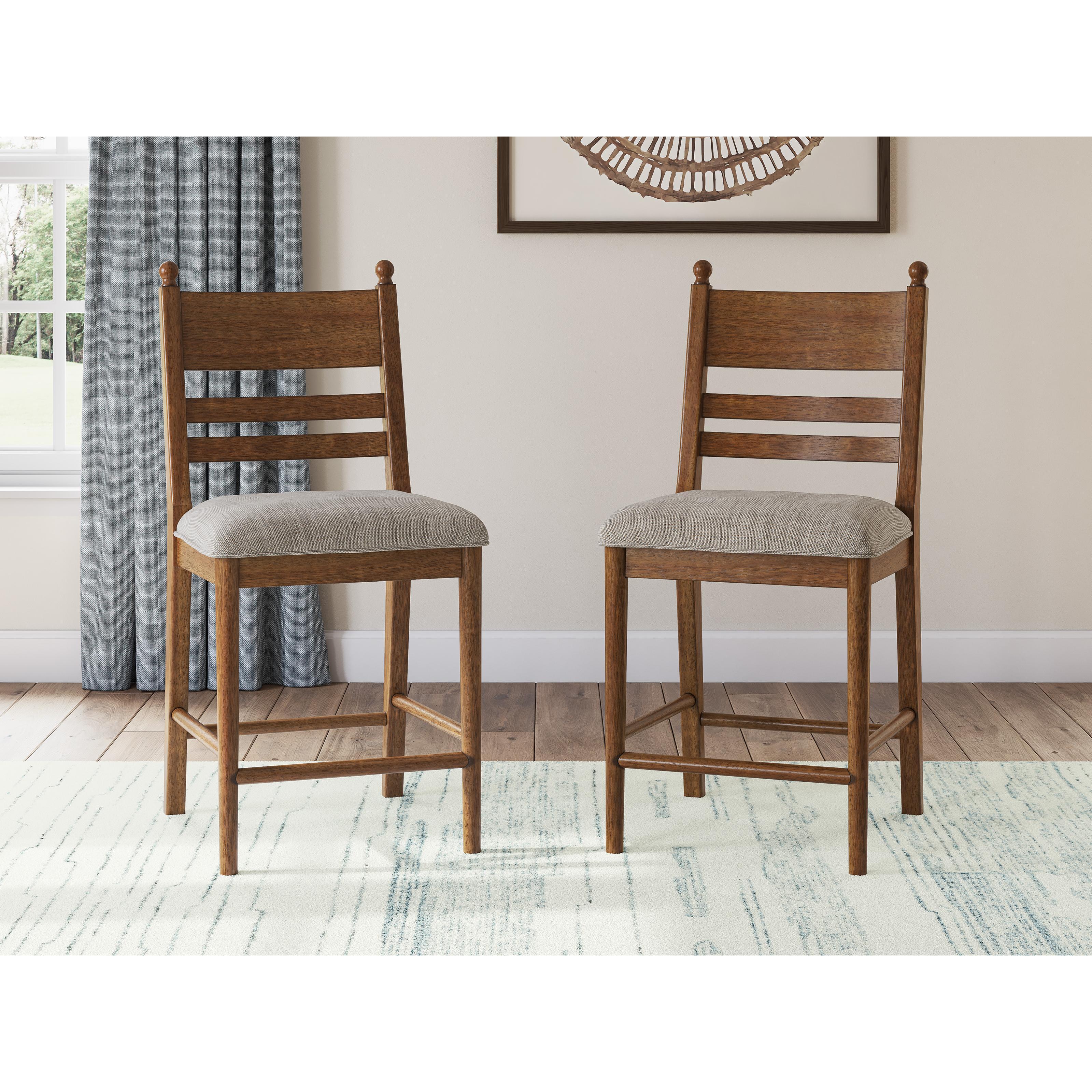  Signature Design by Ashley Greddinton PCD824D20 7 pc Counter Height Dining Set IMAGE 3
