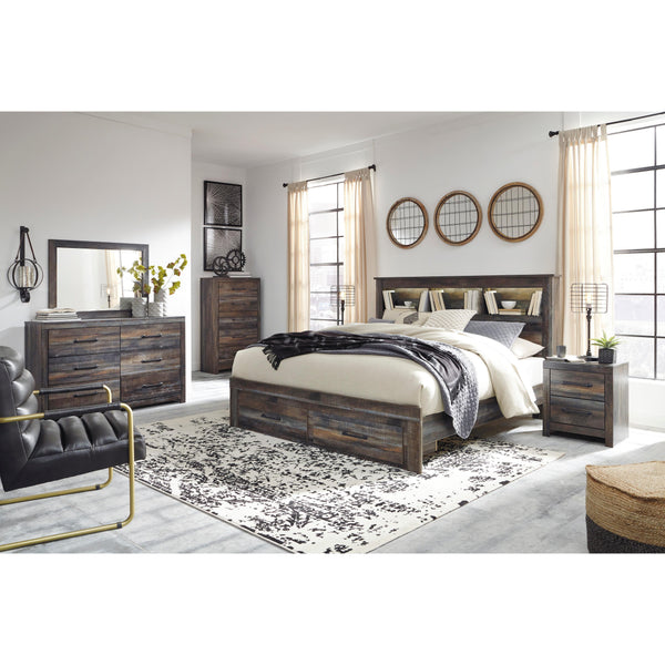 Signature Design by Ashley Drystan B211B22 7 pc King Storage Bedroom Set