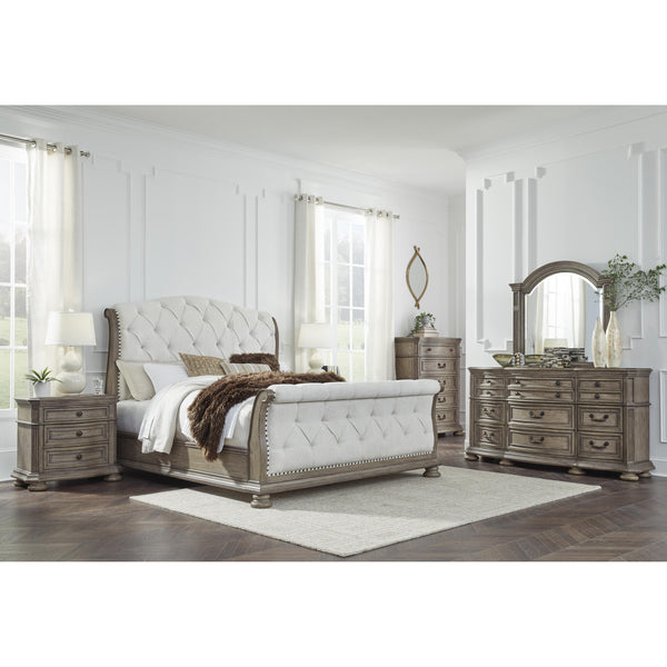 Signature Design by Ashley Ardenfield B944B7 6 pc King Sleigh Bedroom Set