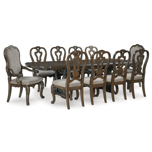 Signature Design by Ashley Maylee D947D14 11 pc Dining Set