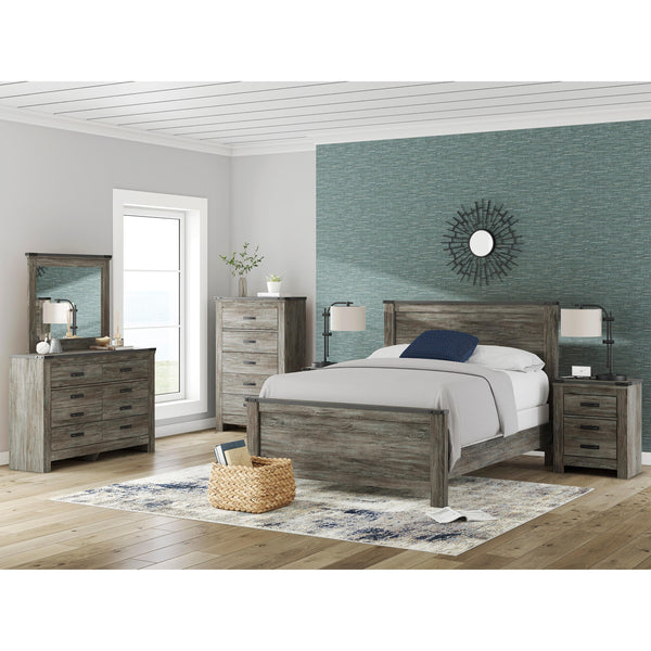 Signature Design by Ashley Frandern B4480 8 pc Queen Panel Bedroom Set