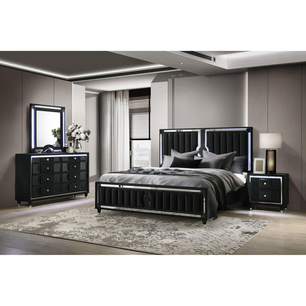 Coaster Furniture Ravenne 223191KE-S4 6 pc King Panel Bedroom Set