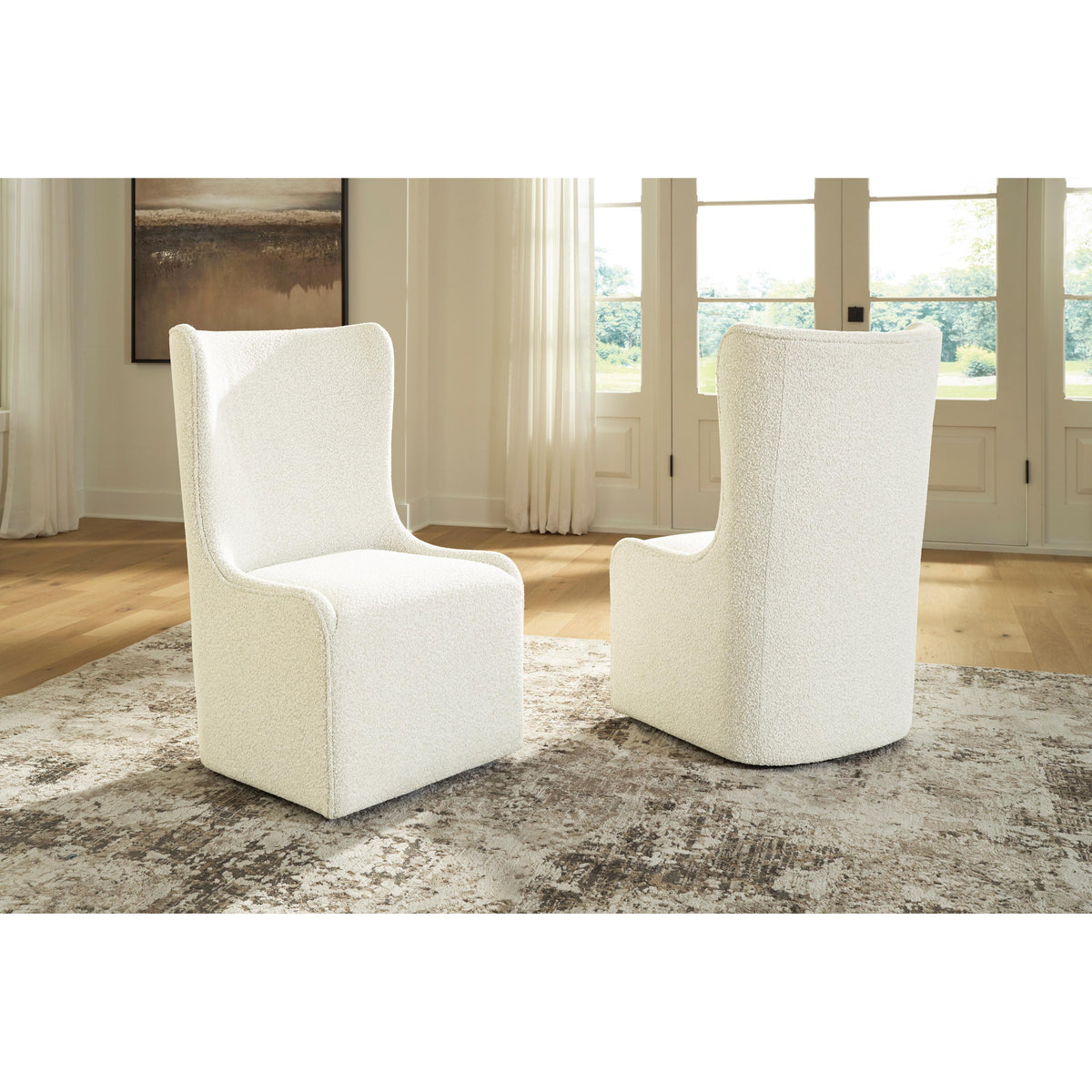  Signature Design by Ashley Radkin PCD843 8 pc Dining Set IMAGE 4