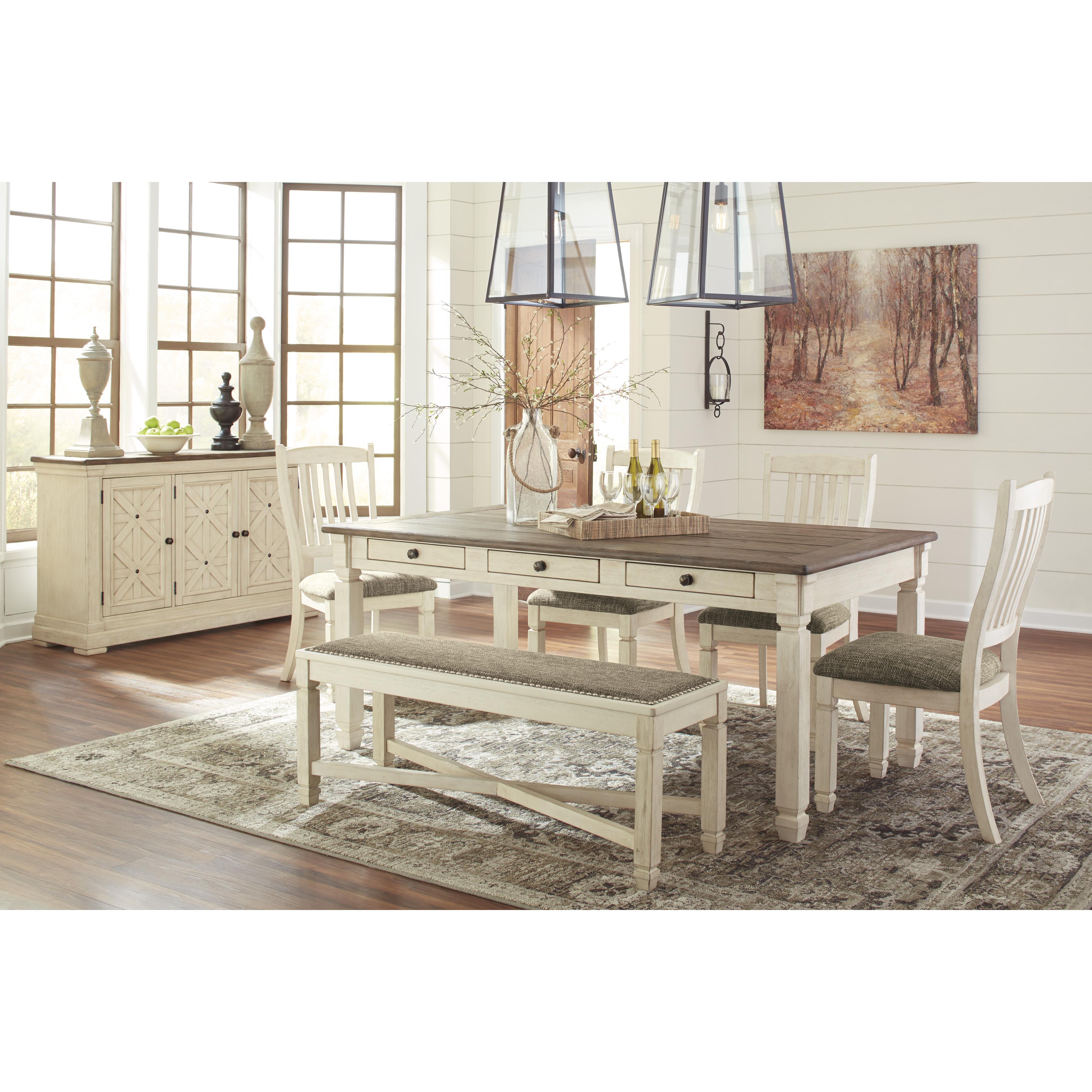  Signature Design by Ashley Bolanburg Bench D647-00 IMAGE 10