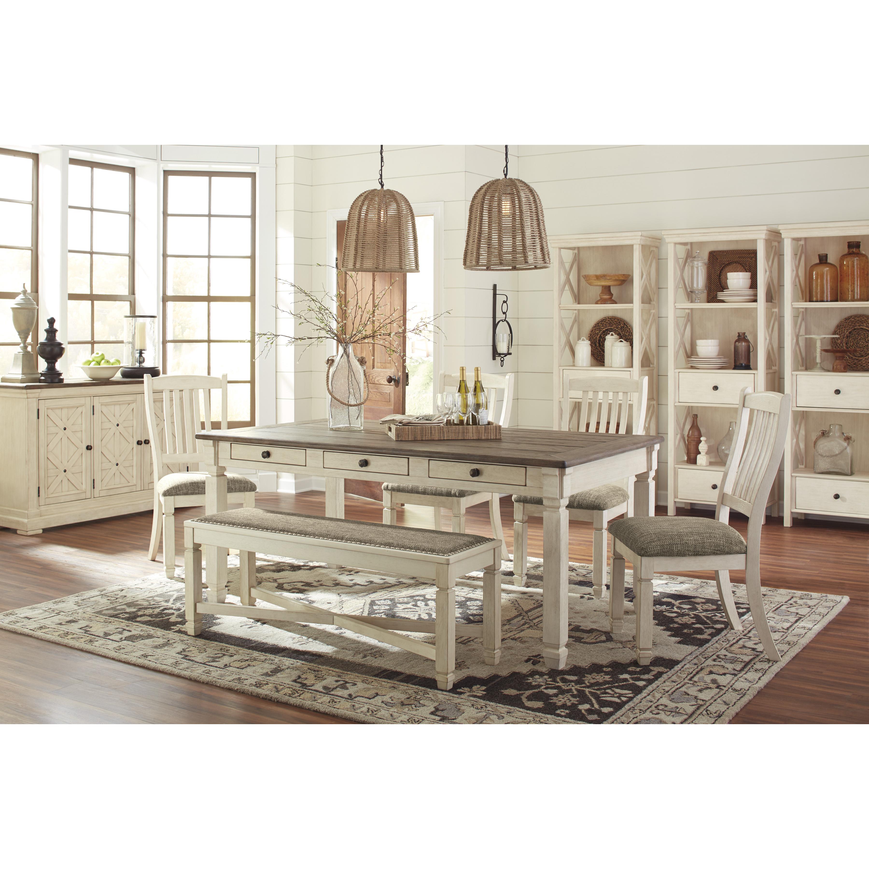  Signature Design by Ashley Bolanburg Bench D647-00 IMAGE 7
