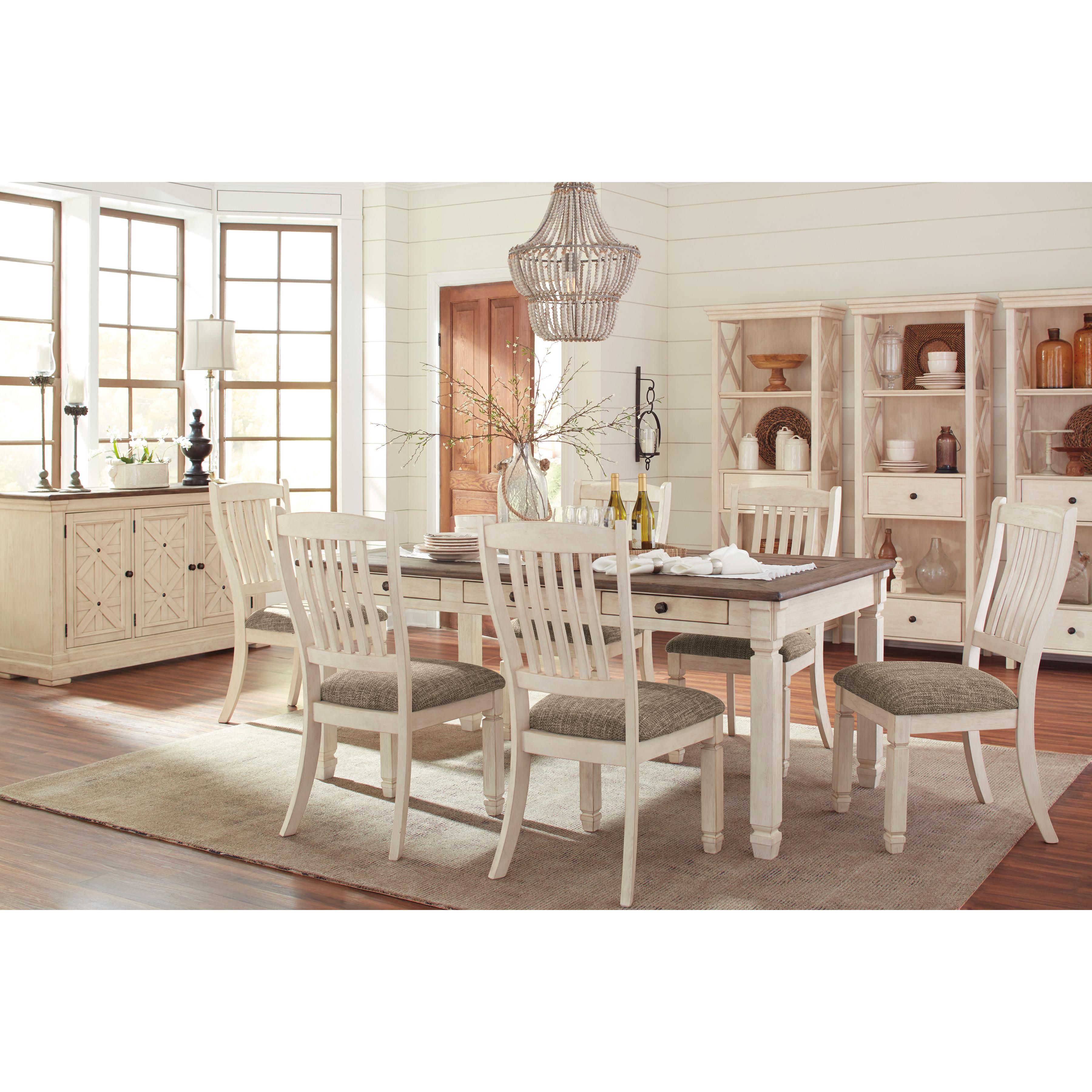  Signature Design by Ashley Bolanburg Dining Table D647-25 IMAGE 3