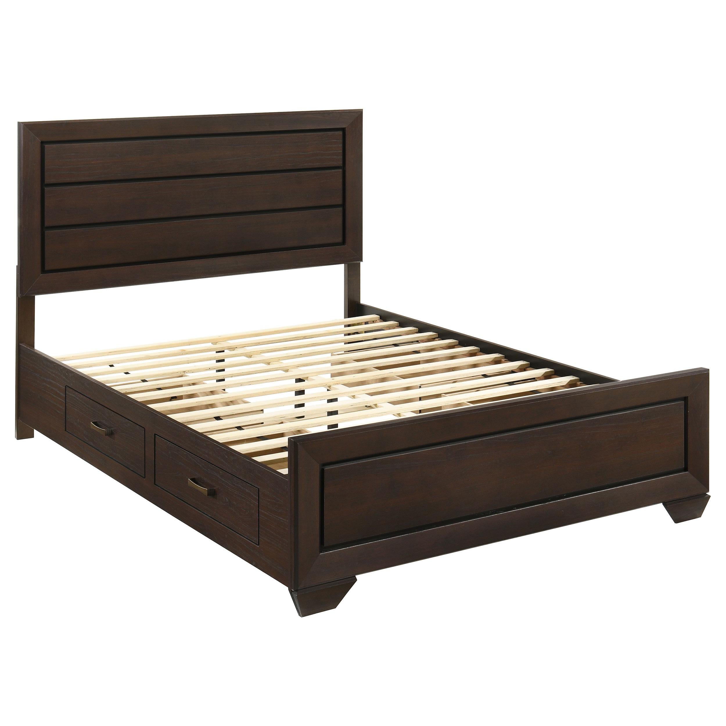  Size_Queen --  Coaster Furniture Kauffman Panel Bed with Storage IMAGE 1