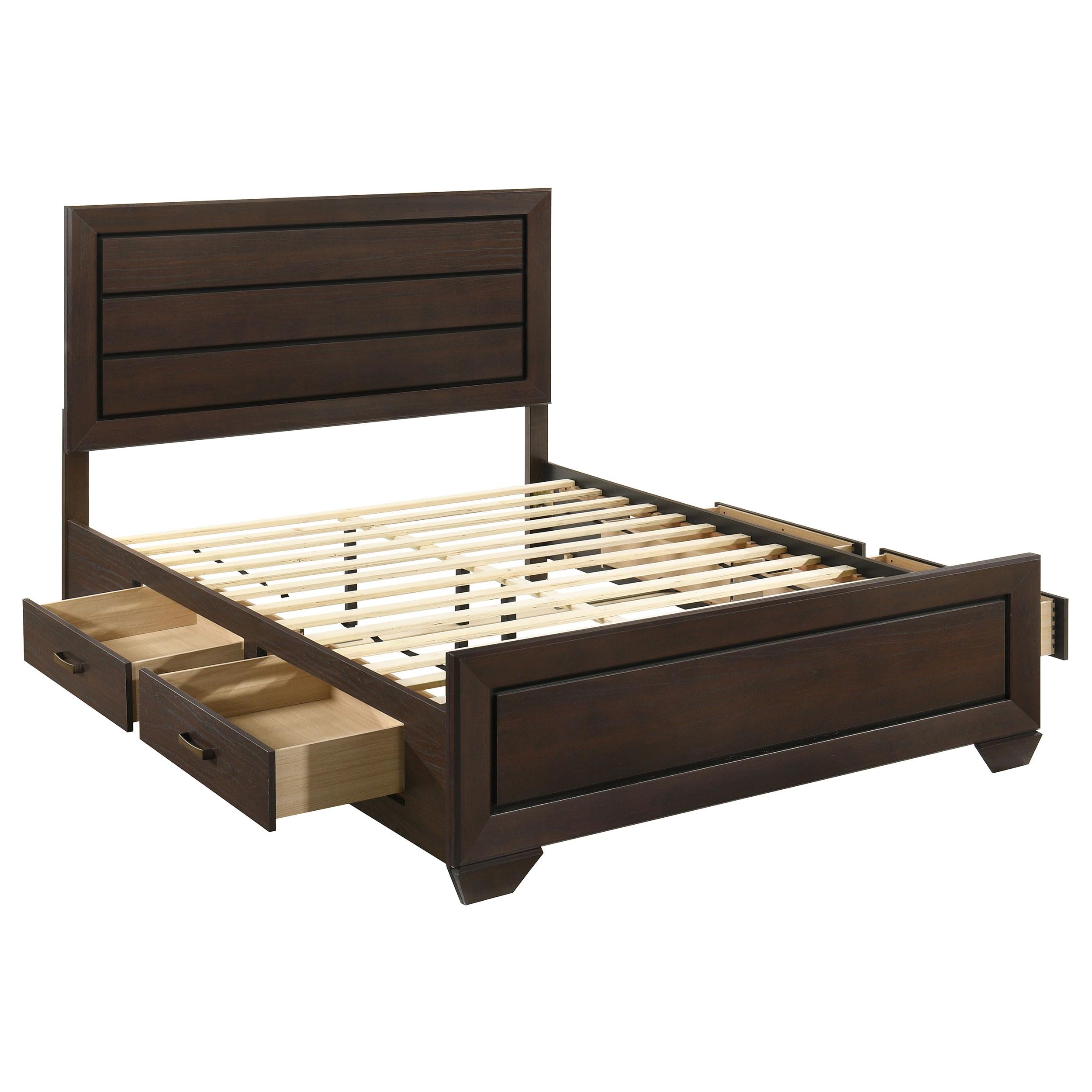 Size_Queen --  Coaster Furniture Kauffman Panel Bed with Storage IMAGE 2