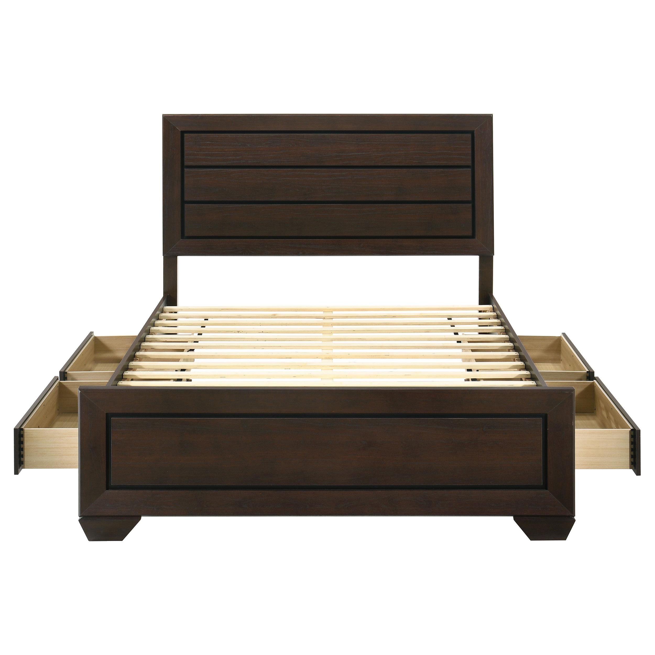  Size_Queen --  Coaster Furniture Kauffman Panel Bed with Storage IMAGE 6