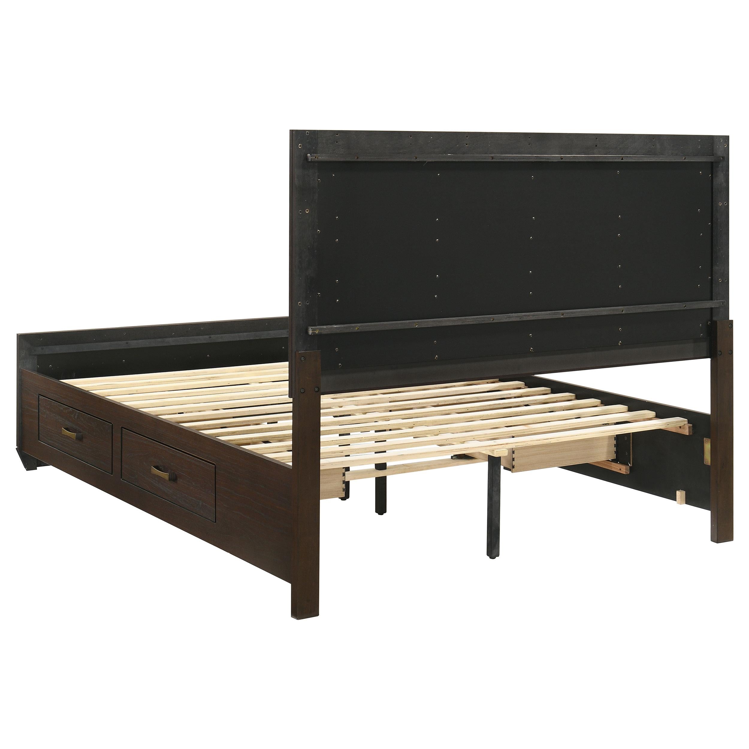  Size_Queen --  Coaster Furniture Kauffman Panel Bed with Storage IMAGE 7
