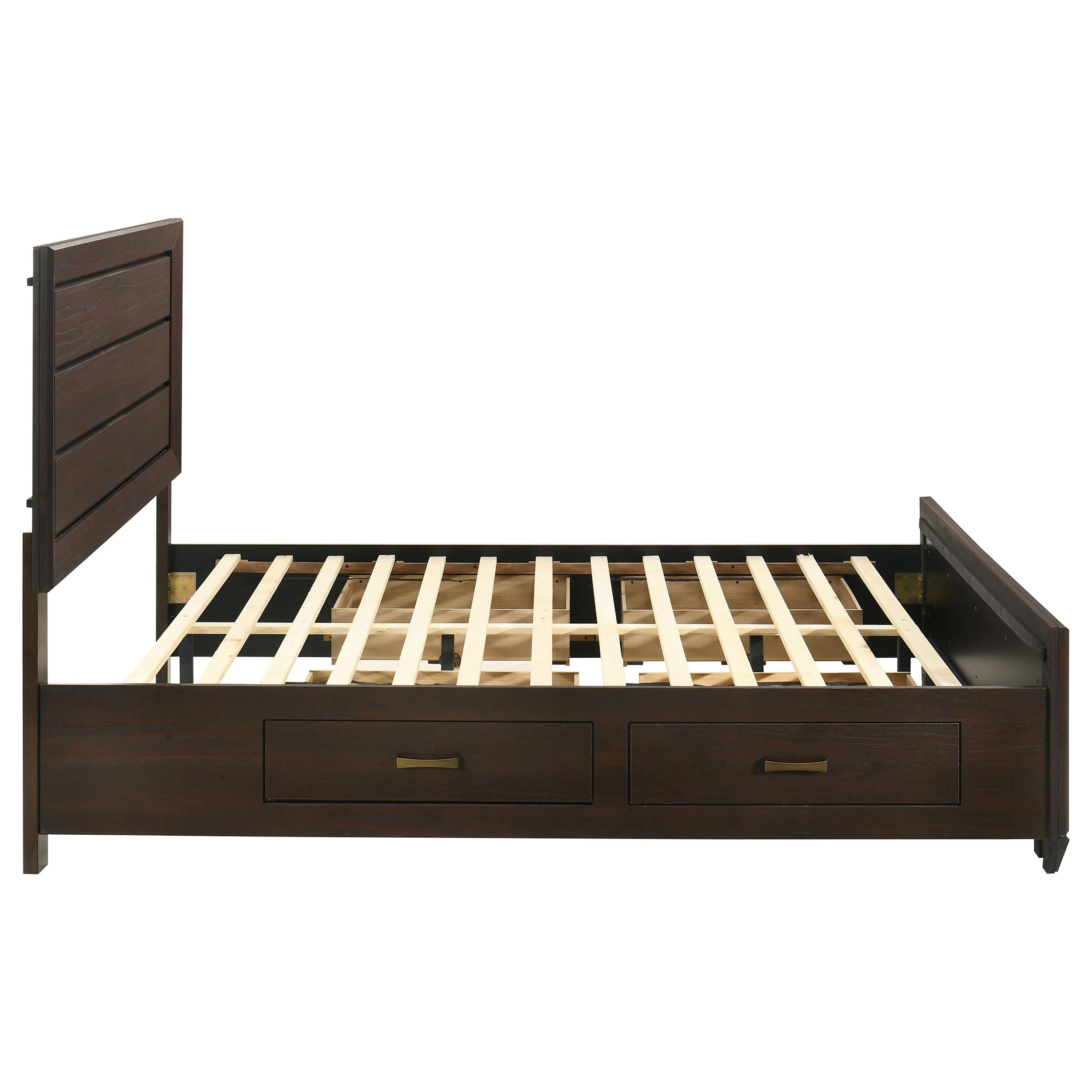  Size_Queen --  Coaster Furniture Kauffman Panel Bed with Storage IMAGE 8
