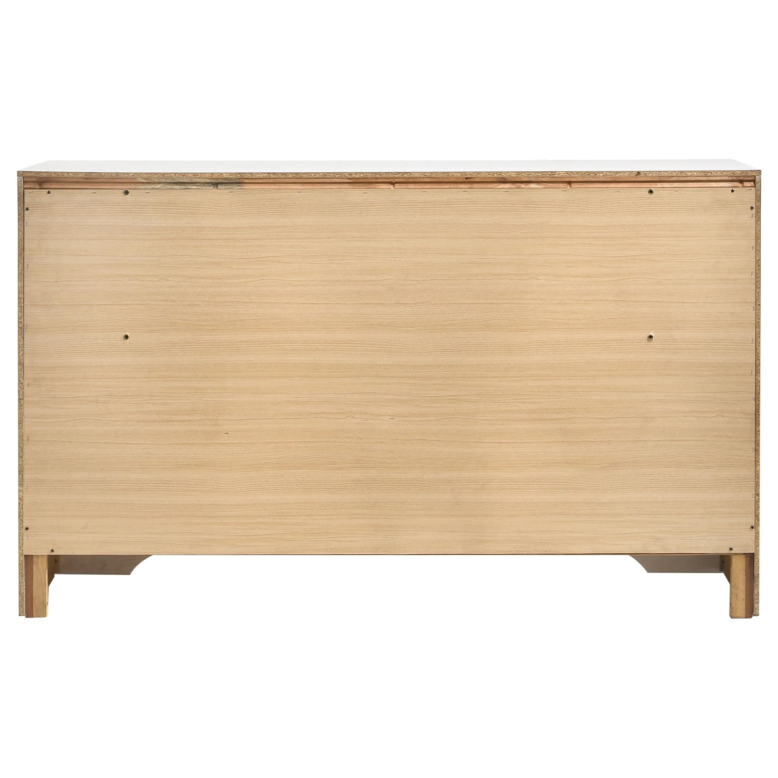  Coaster Furniture Miranda 205113 7-Drawer Dresser - White IMAGE 6