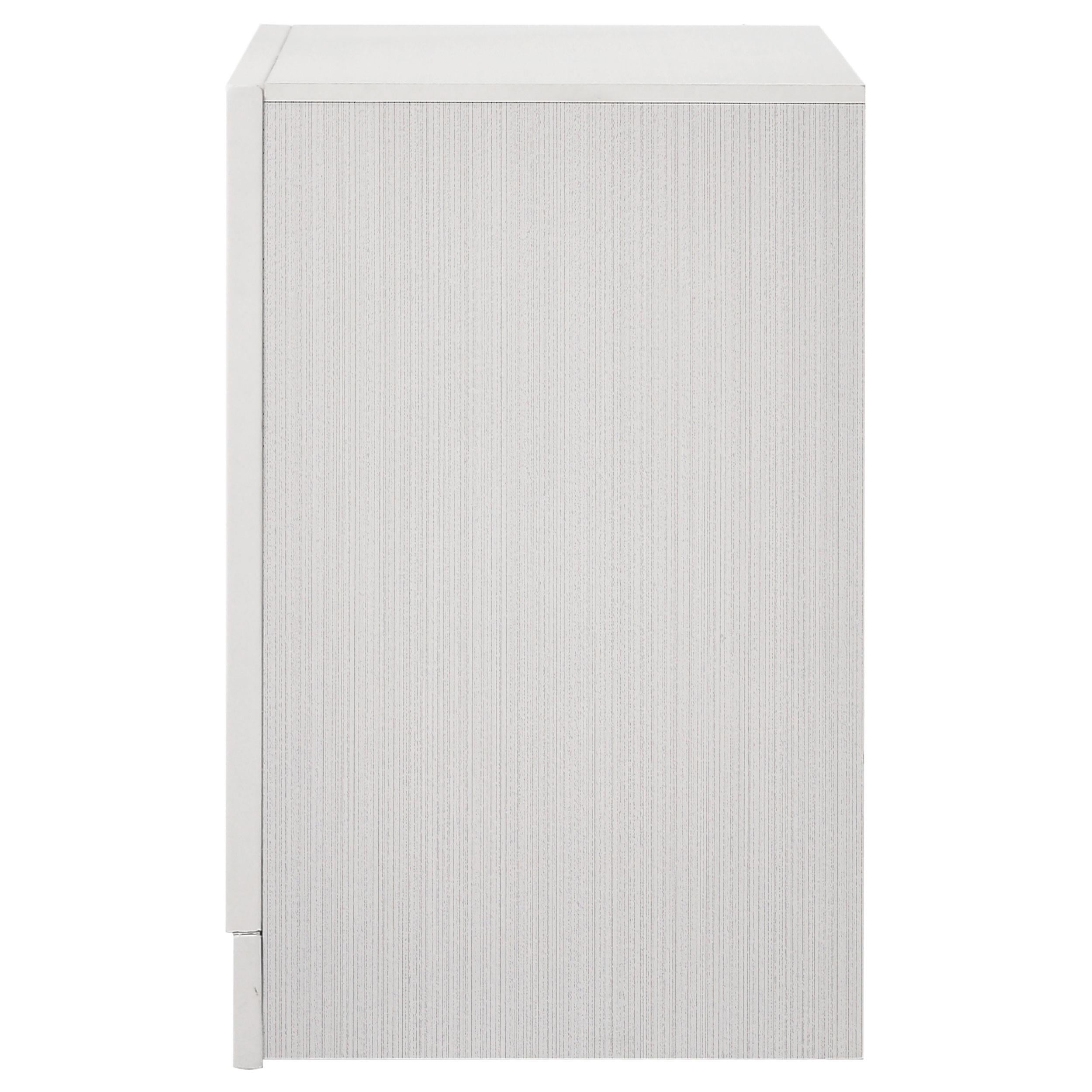  Coaster Furniture Miranda 205112 2-Drawer Nightstand - White IMAGE 4