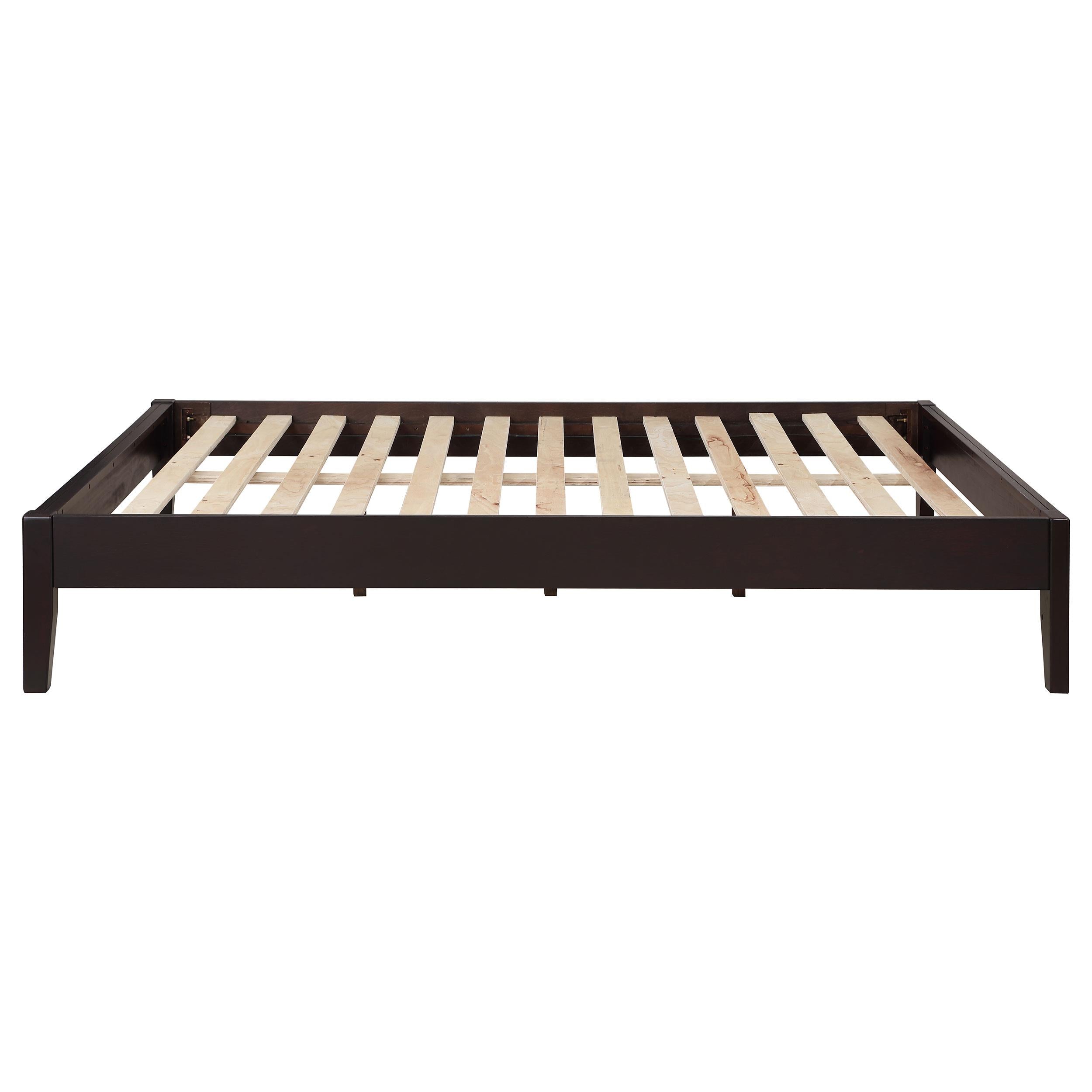  Coaster Furniture Hounslow 300555KE Eastern King Universal Platform Bed - Cappuccino IMAGE 5