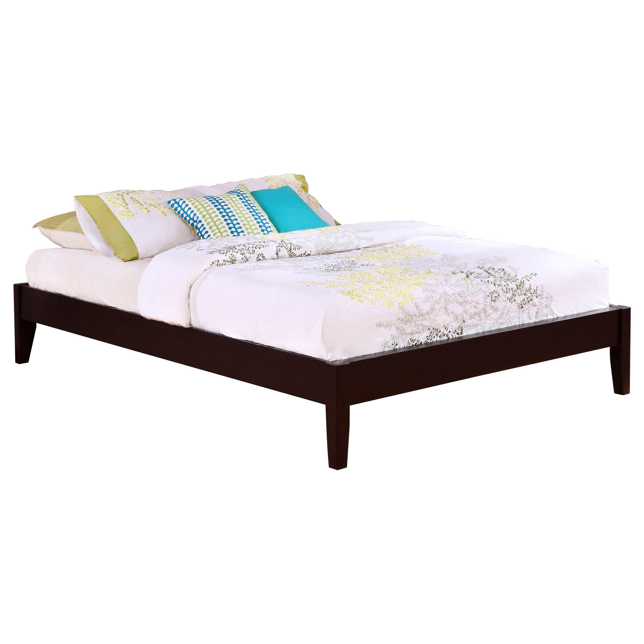  Coaster Furniture Hounslow 300555KW California King Universal Platform Bed - Cappuccino IMAGE 2