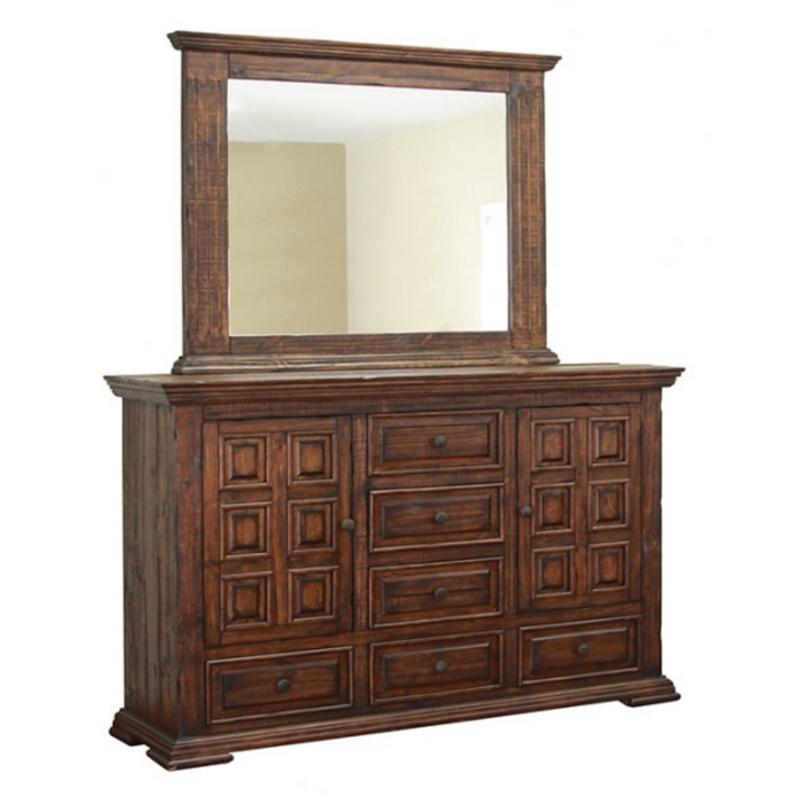  International Furniture Direct Terra 6-Drawer Dresser IFD1020DSR IMAGE 1