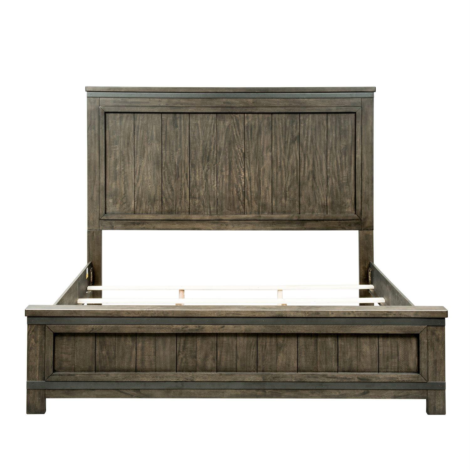  Size_Queen --  Liberty Furniture Industries Inc. Thornwood Hills Panel Bed IMAGE 2