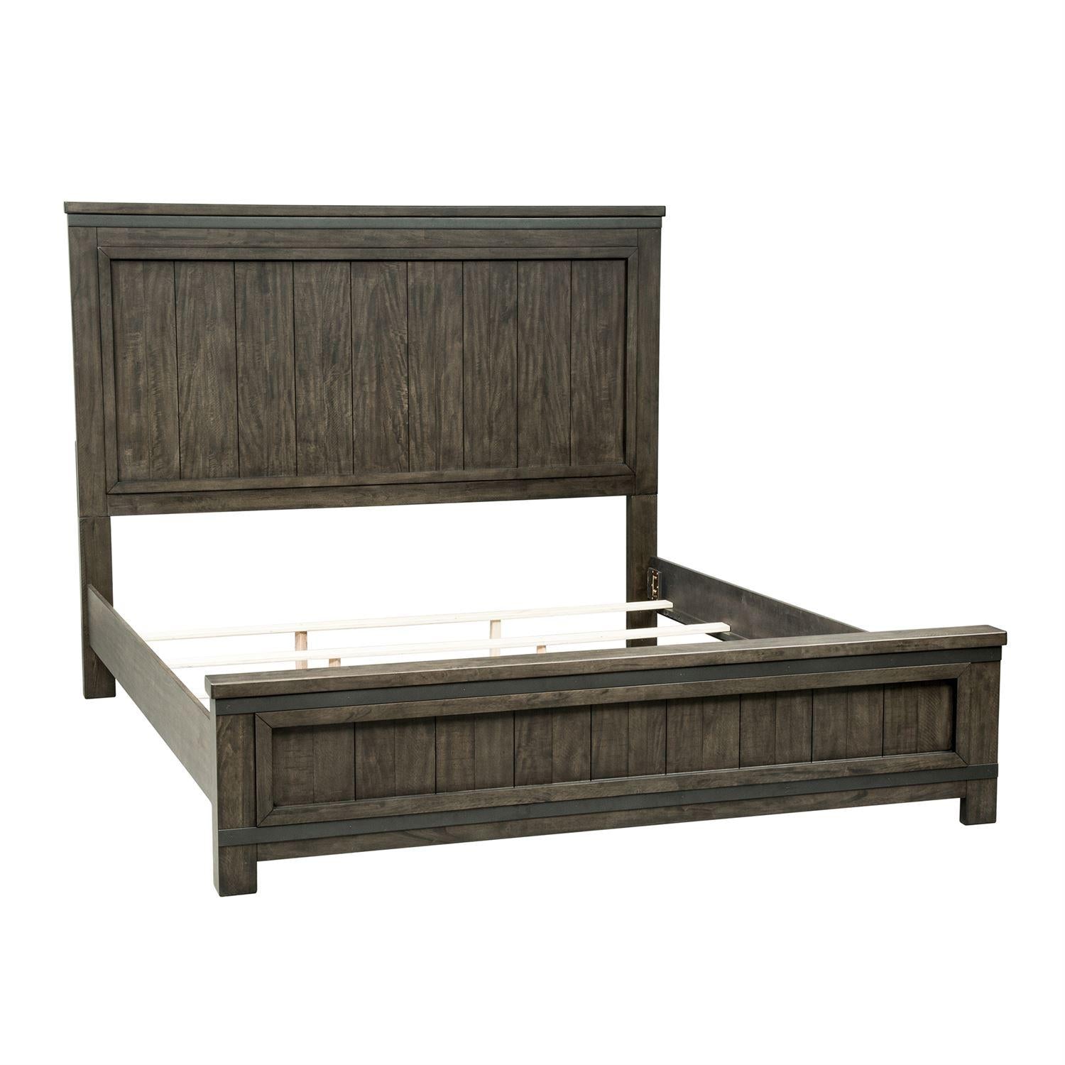  Size_Queen --  Liberty Furniture Industries Inc. Thornwood Hills Panel Bed IMAGE 3
